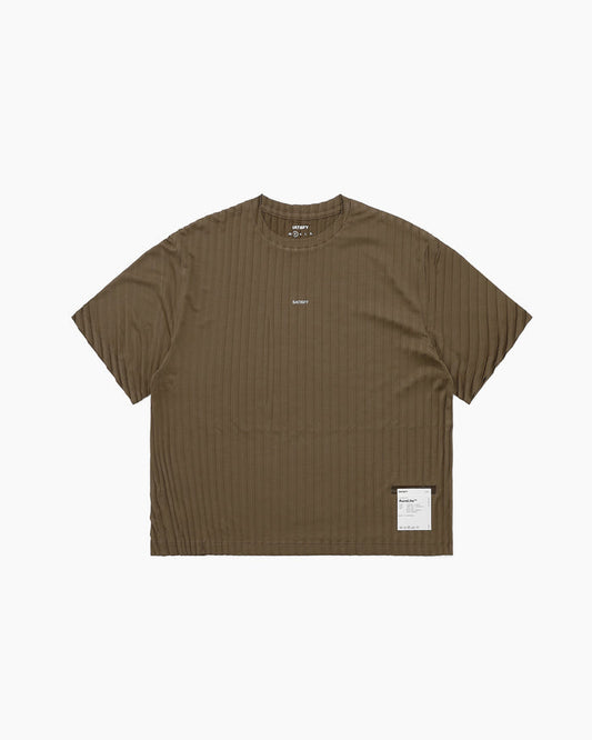 Auralite™ Pleated T-Shirt W Olive