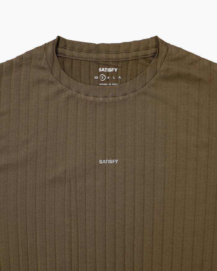 Auralite™ Pleated T-Shirt W Olive