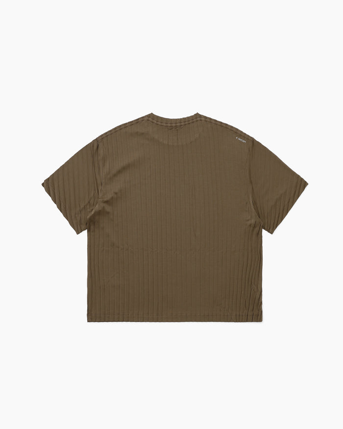 Auralite™ Pleated T-Shirt W Olive