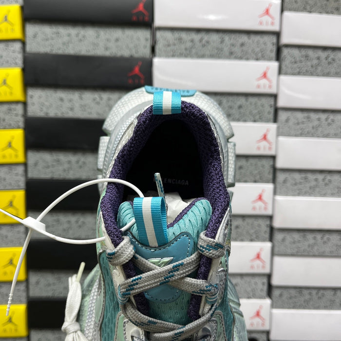 Balenciaga 3XL Teal Blue White