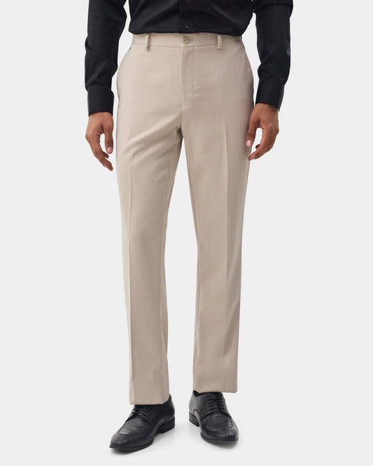 Beige Textured Trouser - Edox