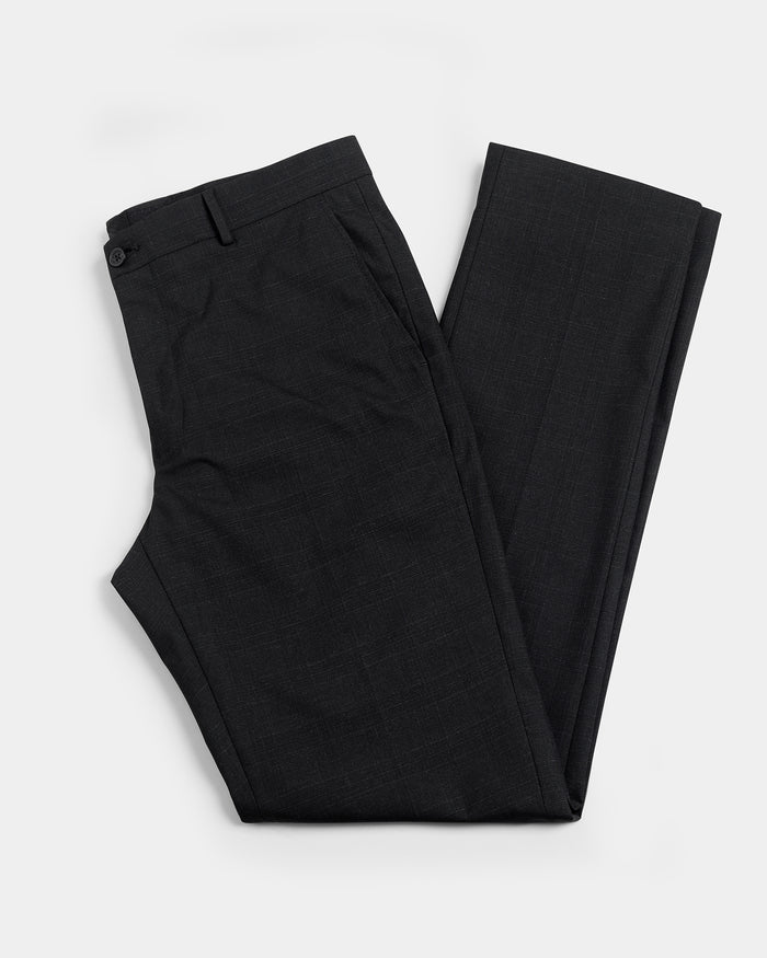 Black Check Trouser - Graham