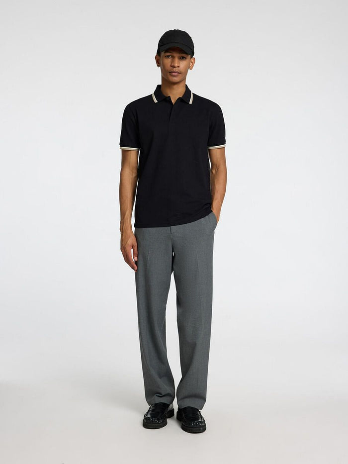 Black Polo T-Shirt