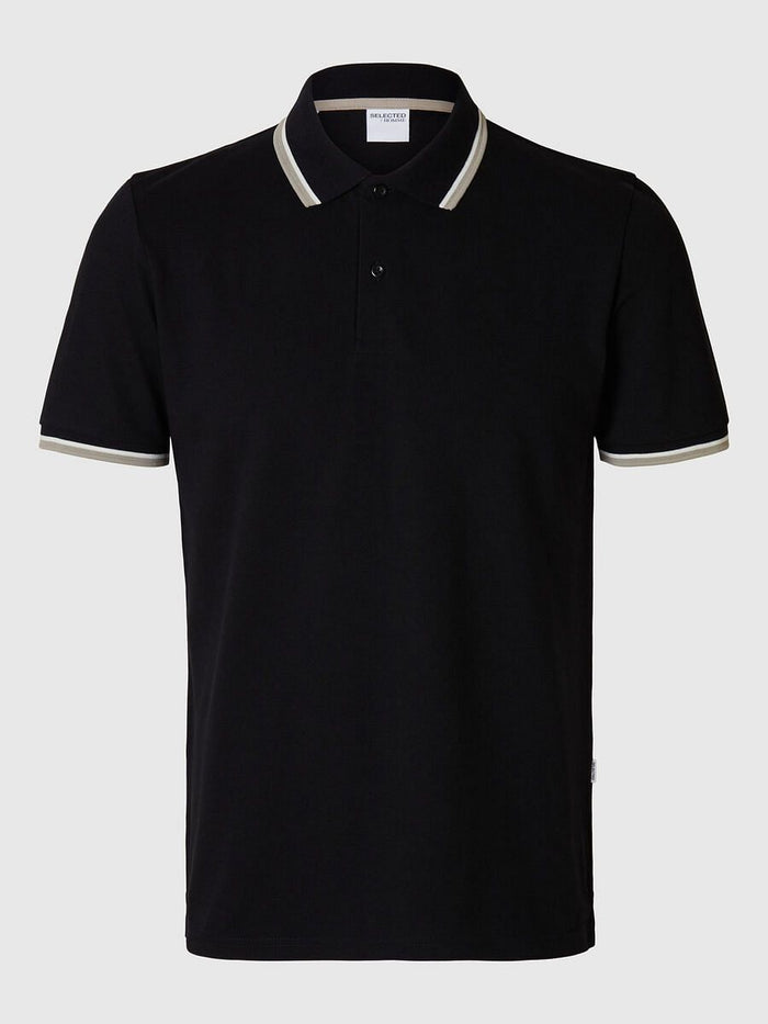 Black Polo T-Shirt