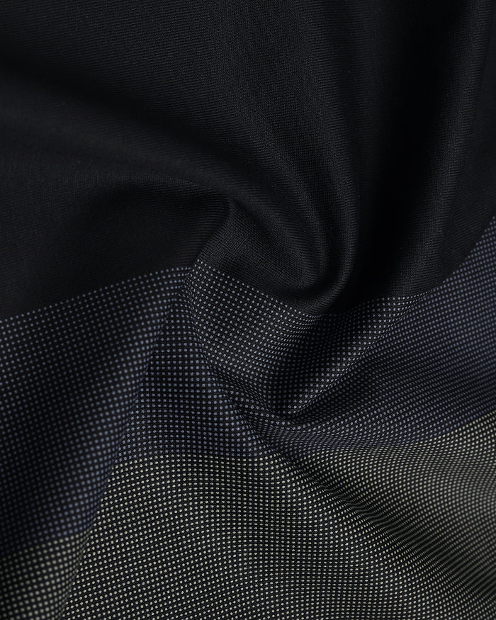 Black Printed Polo - Muki