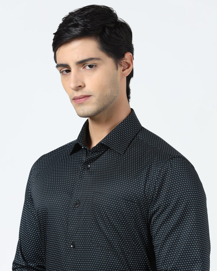 Black Printed Shirt - Rapid