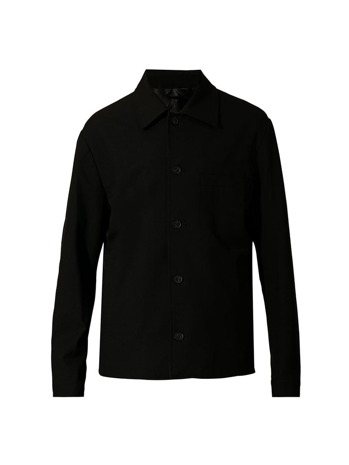 Black Regular Fit Hybrid Blazer