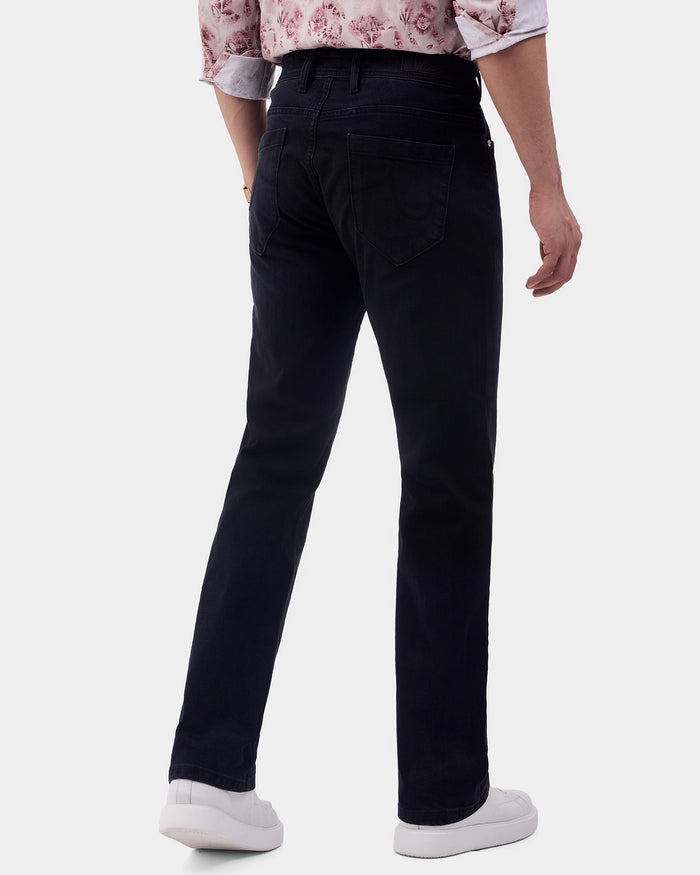 Black Super Clean Straight Comfort Jeans - Igor