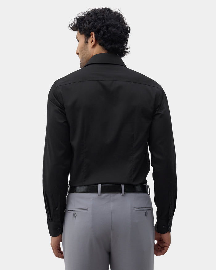 Black Textured Shirt - Klas