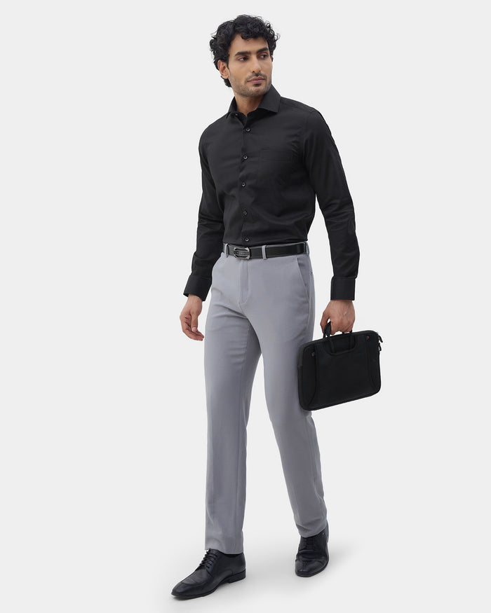 Black Textured Shirt - Klas