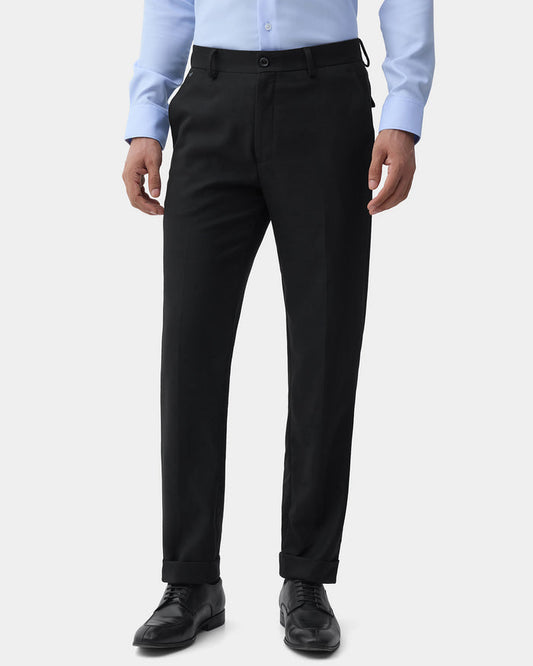 CLEAN FRONT COMFORT FIT STRUCTURE TROUSER