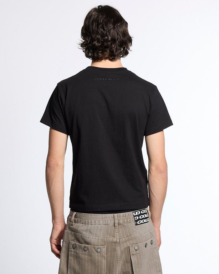 BLING REGULAR TEE BLACK - Cold Culture