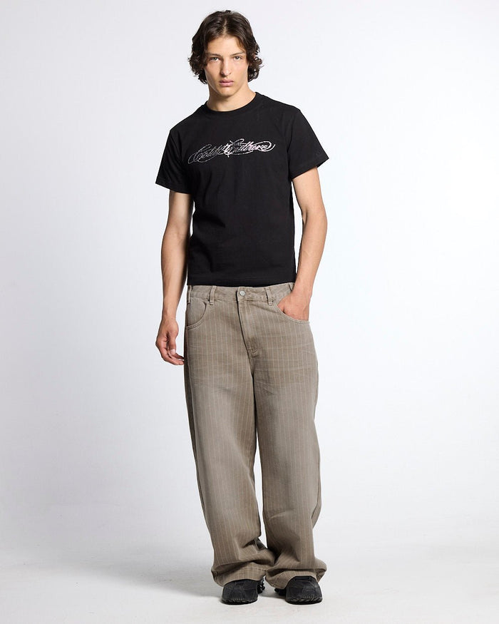 BLING REGULAR TEE BLACK - Cold Culture