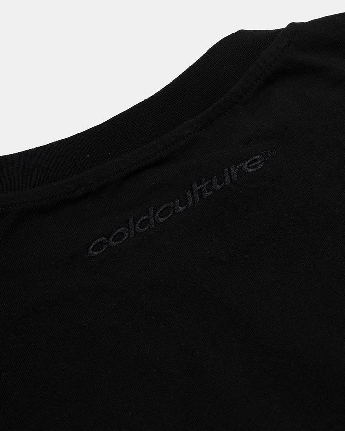BLING REGULAR TEE BLACK - Cold Culture