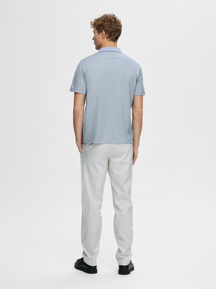Blue Coolmax Polo T-shirt