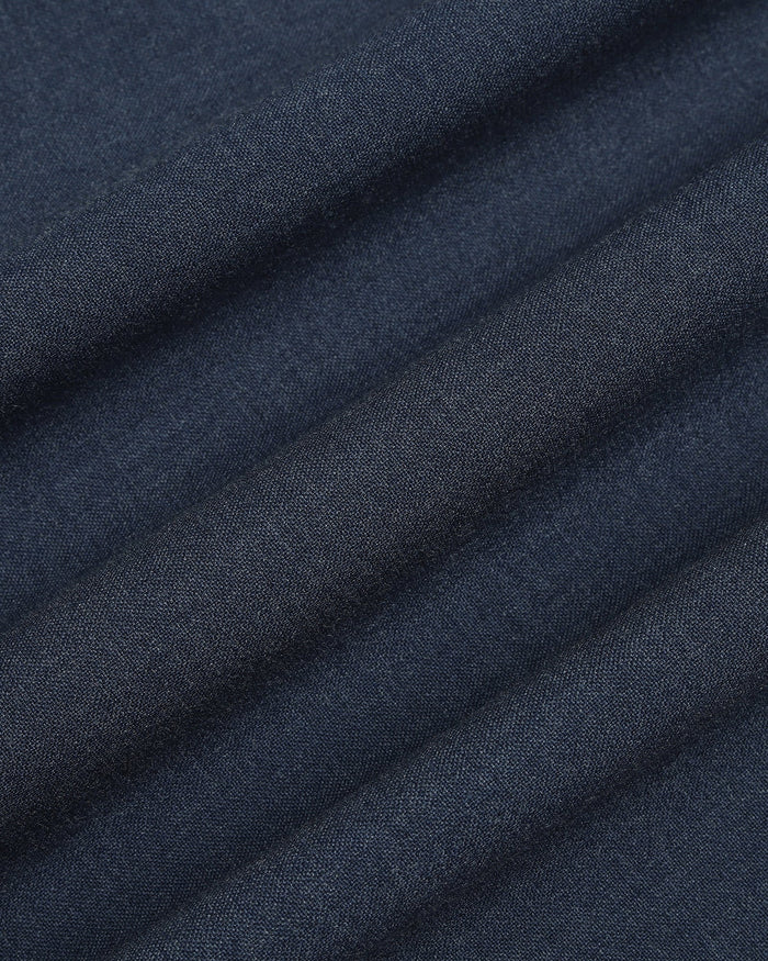 Blue Solid Trouser - Tony