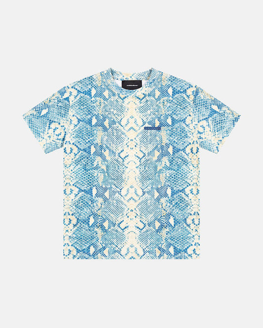 RATTLE TEE BLUE - Cold Culture