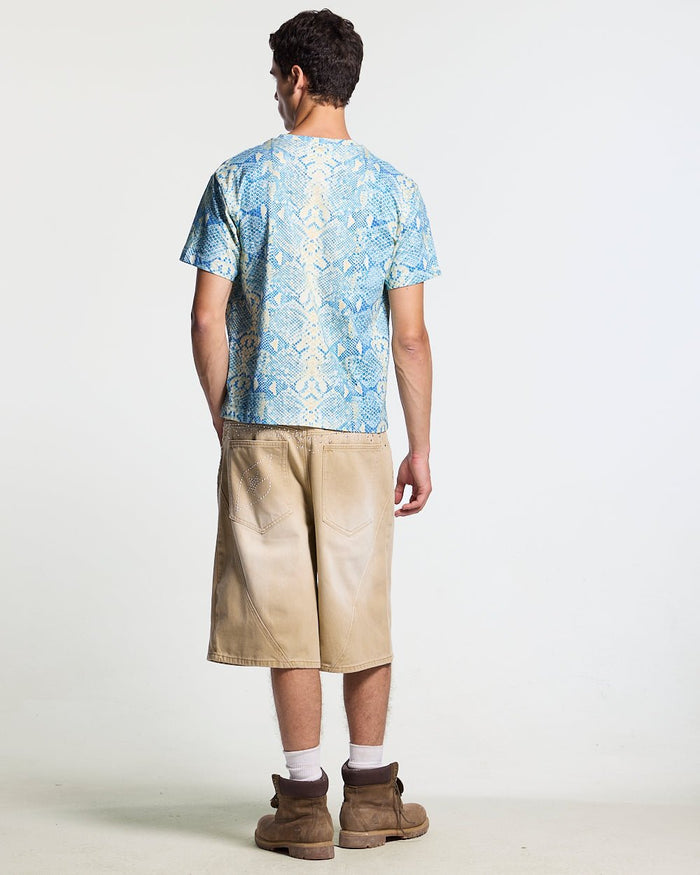 RATTLE TEE BLUE - Cold Culture