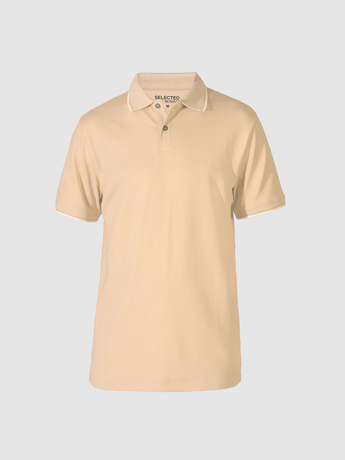 Brown Cotton Polo