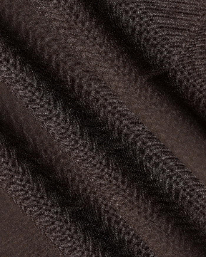 Brown Solid Trouser - Donny