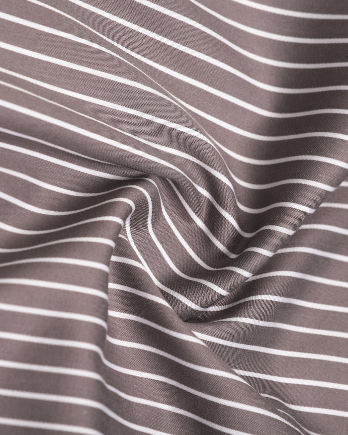 Brown Stripe Shirt - Soccer