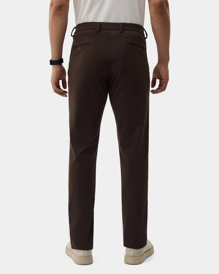 Brown TechPro Solid Khakis - Ziea
