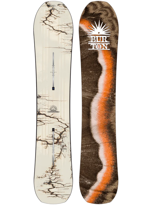 Product image of Burton Cartographer Camber Snowboard[Variant:Fractal Burning]