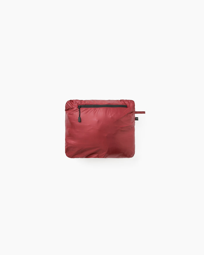 Camper Hooded Down Jacket Pale Red