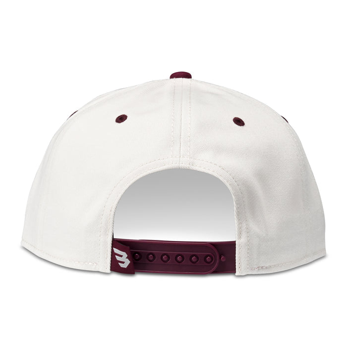 Cap - Classic Duck - Cream & Maroon