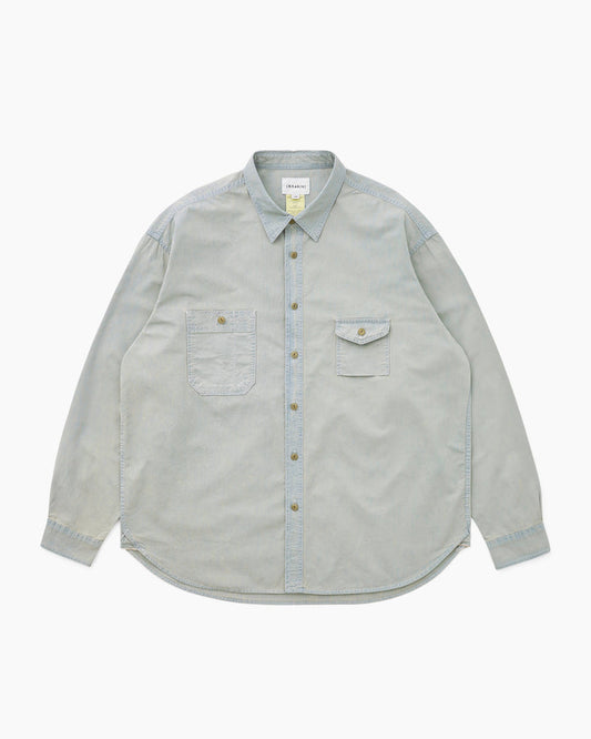 Chambray L/S Shirt Light Blue