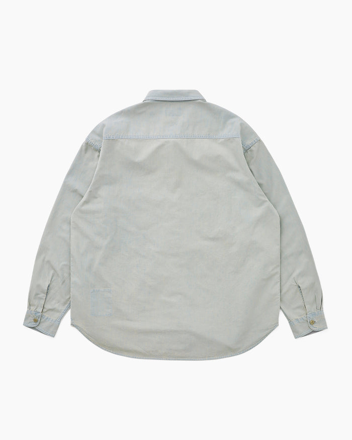 Chambray L/S Shirt Light Blue