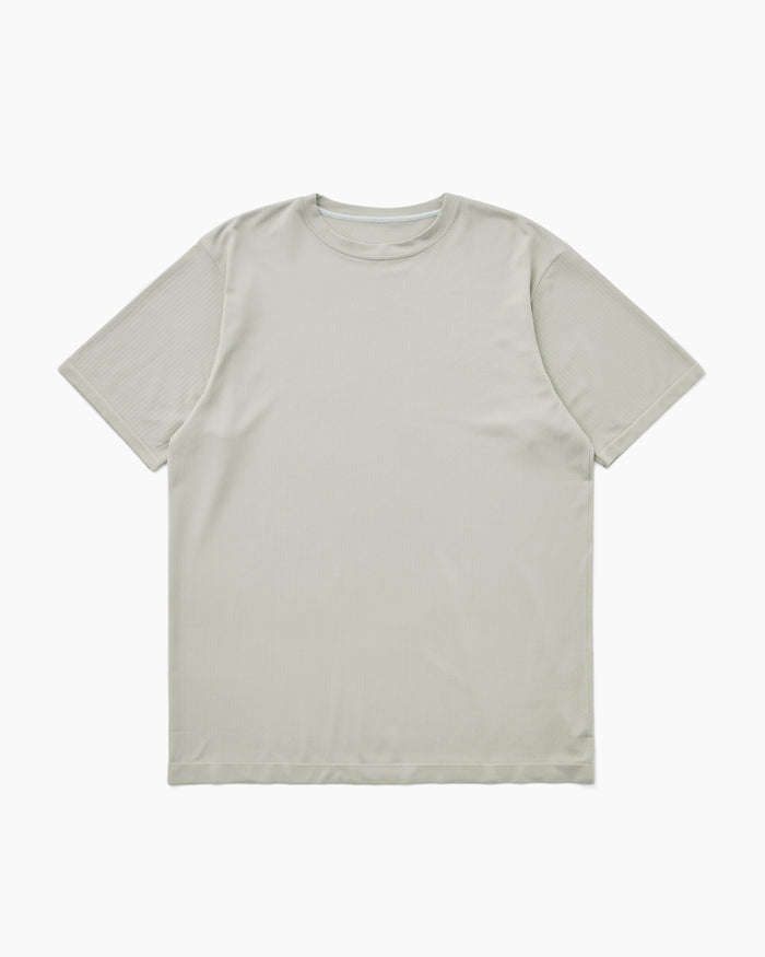 Convexity Dry T-shirt Beige Haze