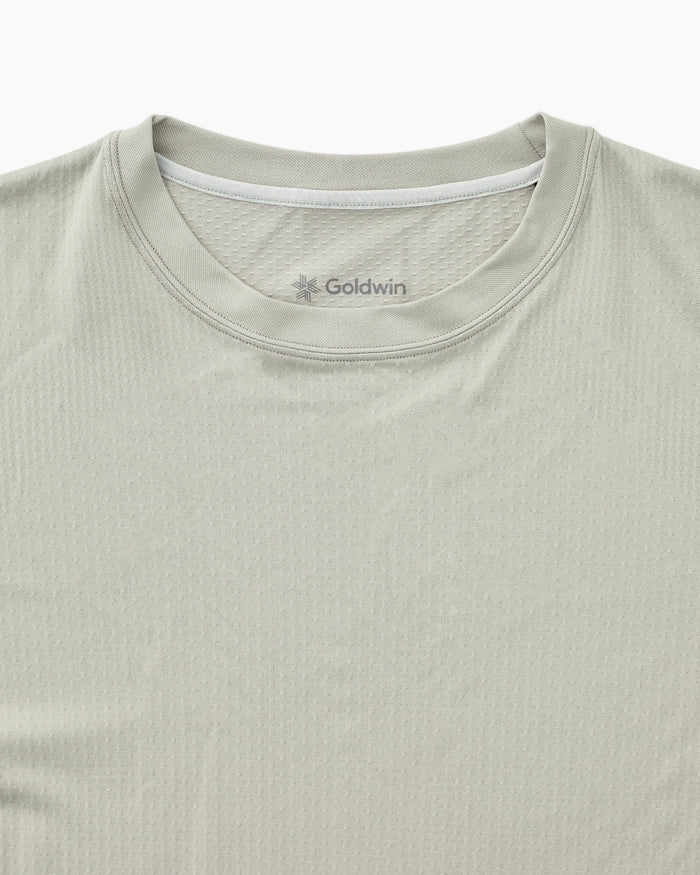 Convexity Dry T-shirt Beige Haze