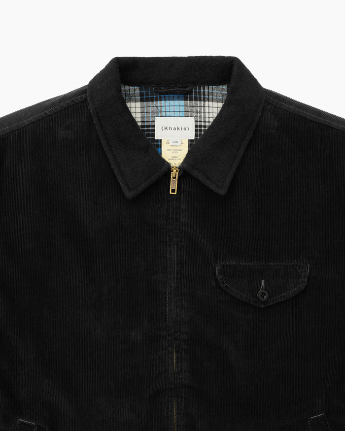 Corduroy Swing Jacket Black