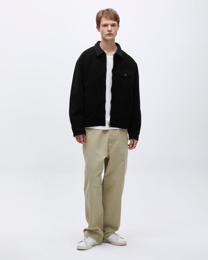 Corduroy Swing Jacket Black