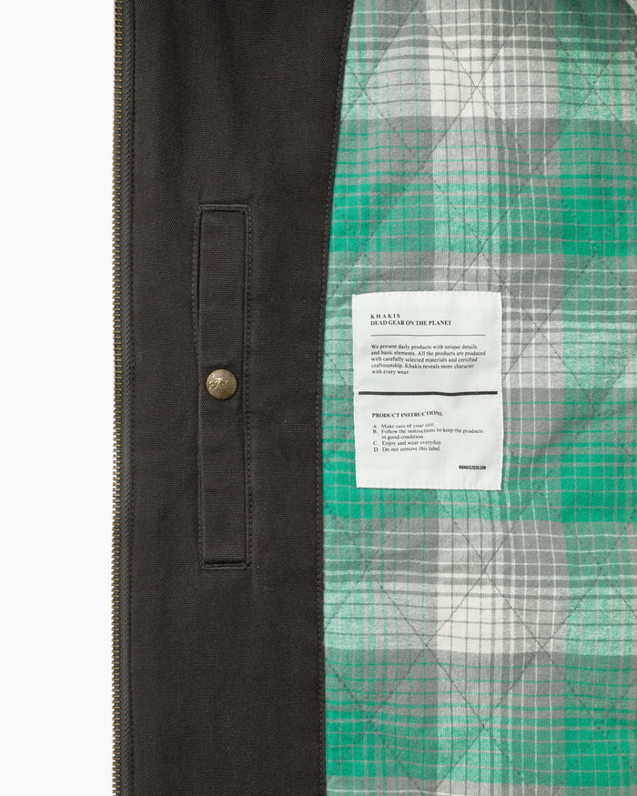 Corduroy Swing Jacket Dark Olive