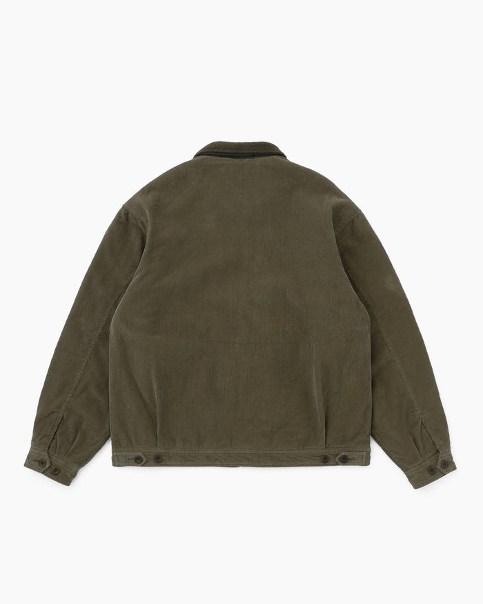 Corduroy Swing Jacket Dark Olive