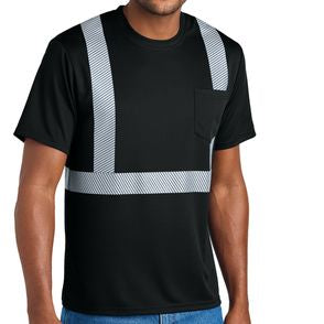CornerStone Enhanced Visibility Segmented Tape Tee