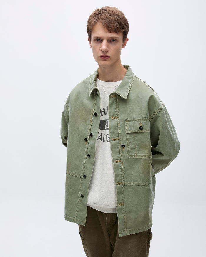 Cotton Miller Jacket Olive