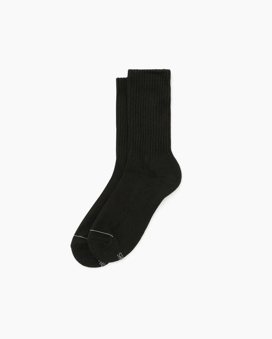 Crew Socks 2P Black FW25