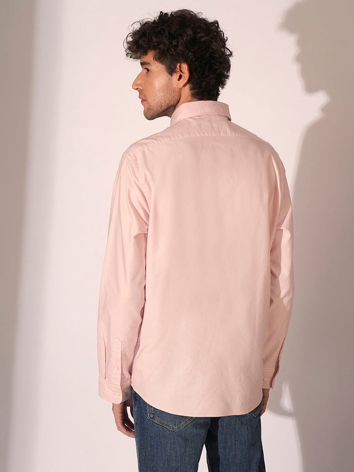Dark Red Oxford Shirt