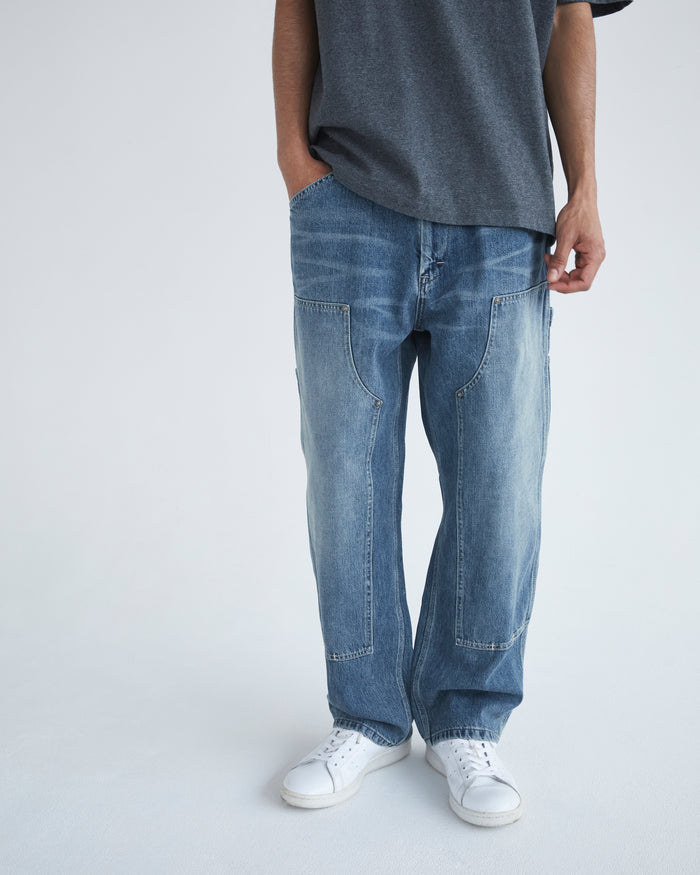 Denim Carpenter Pant Mid Blue