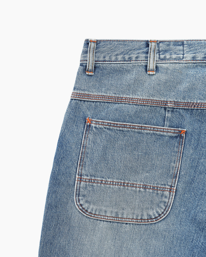 Denim Painter Pant Mid Blue