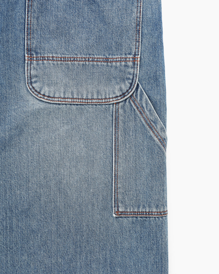 Denim Painter Pant Mid Blue