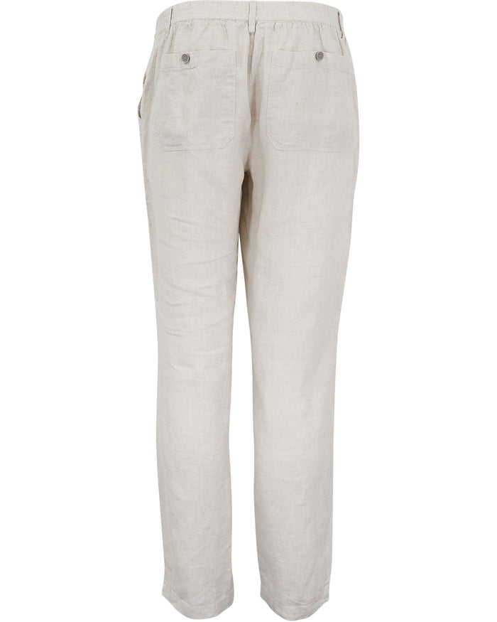 DEVON LINEN PANT - NATURAL