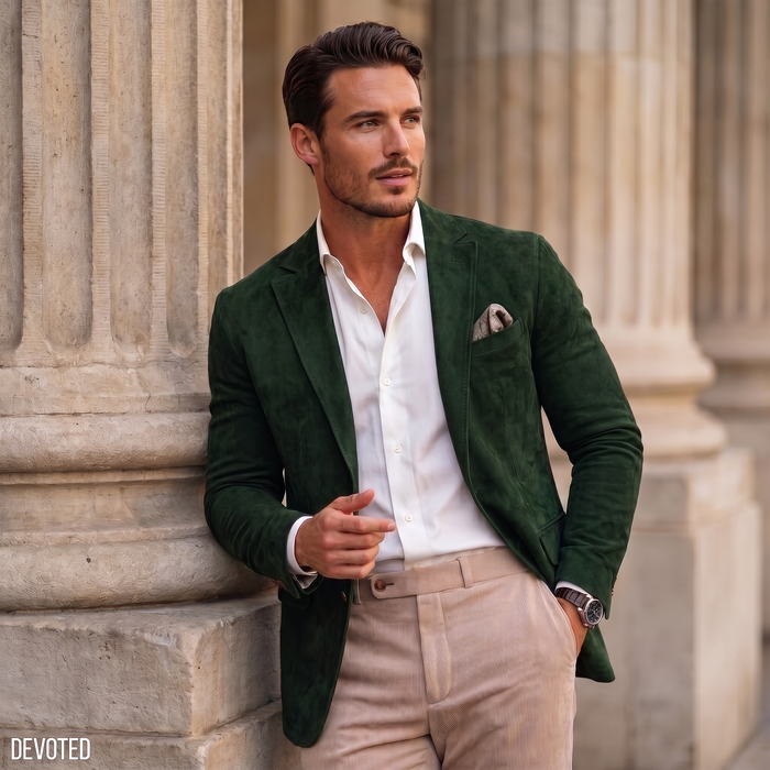 XS / Green / Suede
