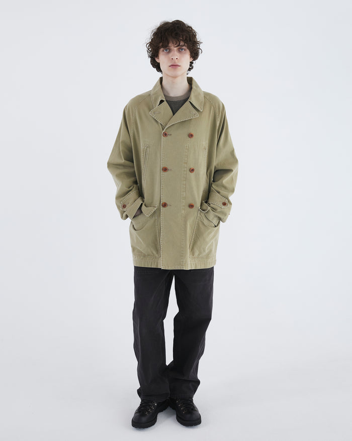 Double Chore Coat Khaki