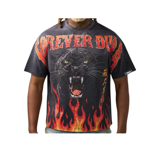 Duaa - Panther Tee - Black