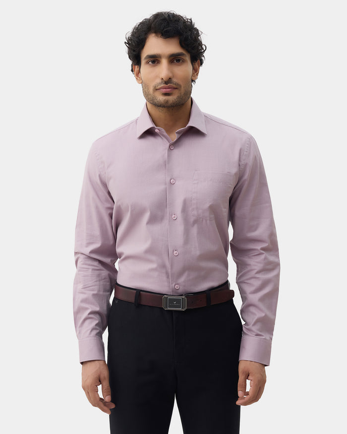LONG SLEEVE INDIA FIT DOBBY SHIRT