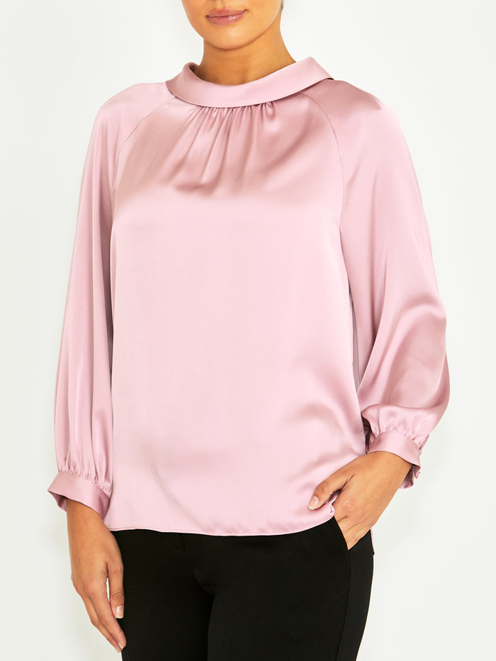 Evelyn Mauve Top